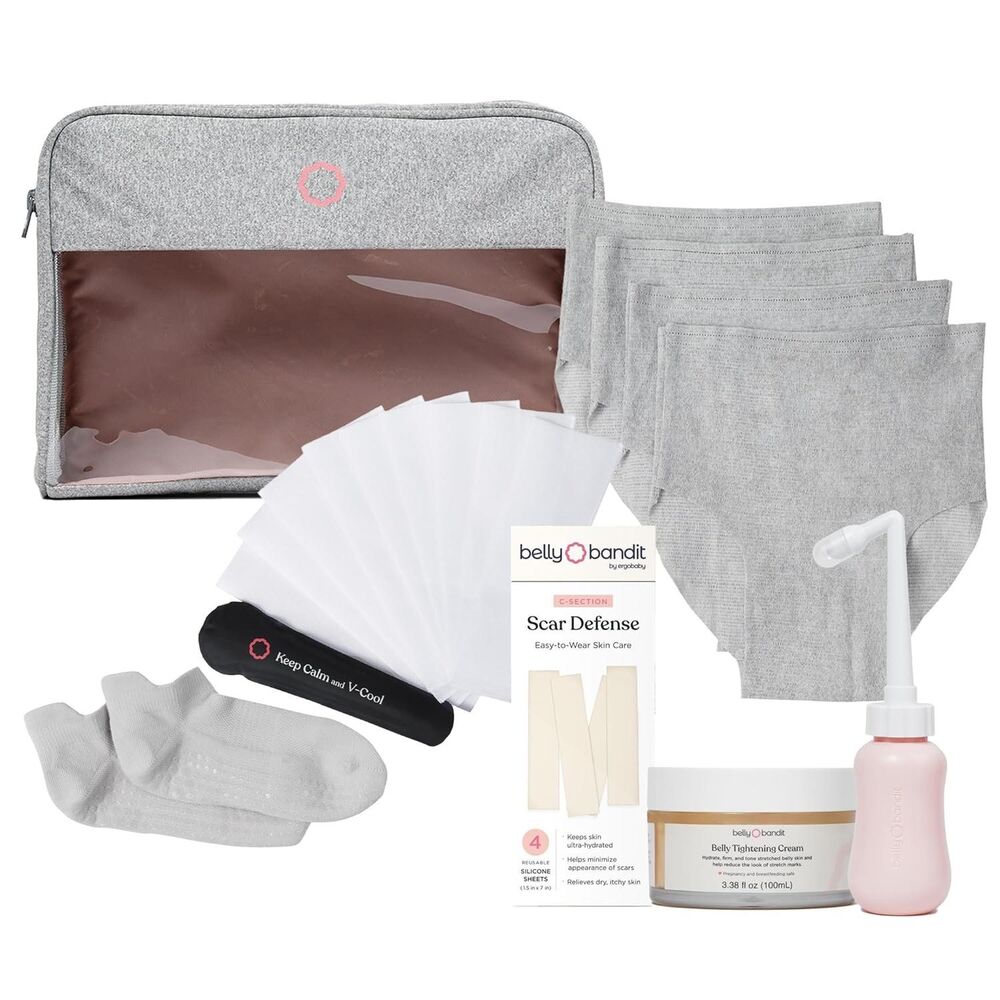 Ergobaby Belly Bandit C-Section Recovery Essentials Kit Postpartum Mom Baby NIB